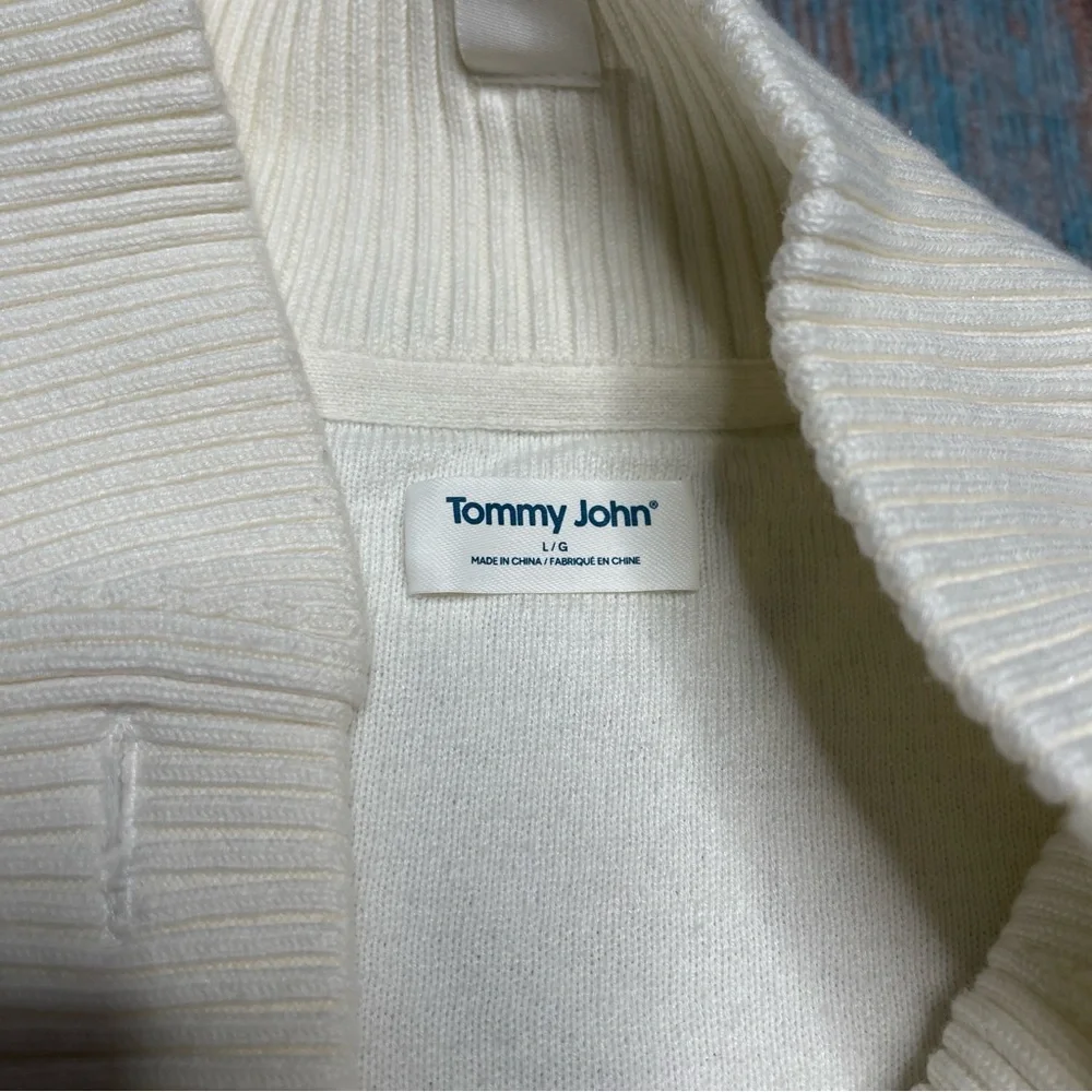 Tommy John Women's Sweater Lounge Henley - Picture 5 of 9